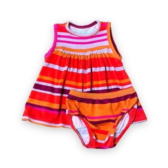 Rachel Pally Striped Dress Set 0-6 mo. - Picture 1 of 2